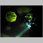 Cave Diving: Stop Sign